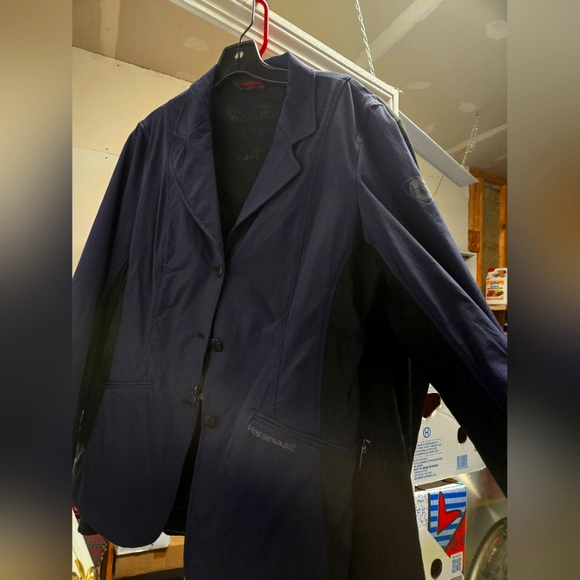 Horseware Show Coat- Navy - Picture 1 of 3